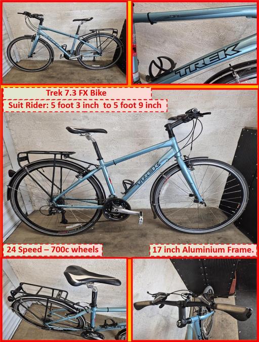 Buy & Sell Oldbury Sandwell - Photos for Trek 7.3 FX Bike - 24 Speed - 700c wheels.