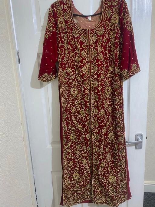 Buy & Sell Alum Rock Birmingham - Photos for Heavy Asian Frock Red and Gold