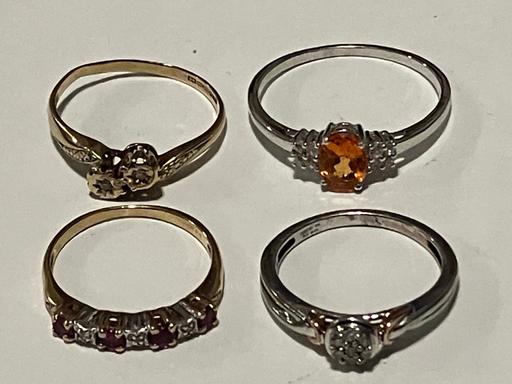 Buy & Sell Yeovil Somerset - Photos for 4x9ct gold rings fully hallmarked 375