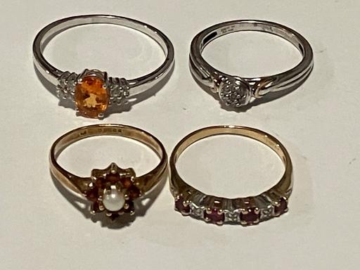Buy & Sell Yeovil Somerset - Photos for 4x9ct gold rings fully hallmarked 375