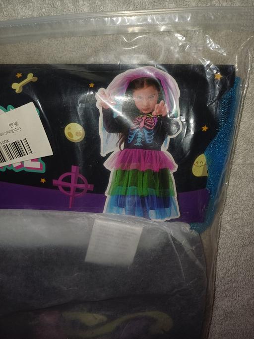 Buy & Sell Tividale Sandwell - Photos for Girls skeleton costume. Age 7-8 or 8-10. New