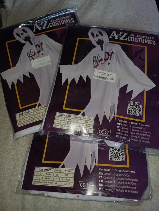 Buy & Sell Tividale Sandwell - Photos for Ghost costume Ages 3-5. 6-8. 9-11 available