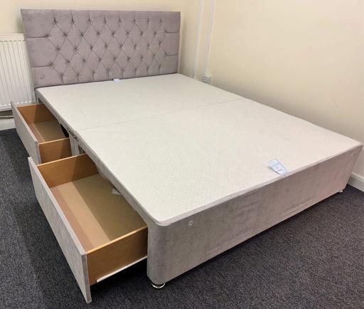 Buy & Sell Parkgate Rotherham - Photos for Divan base with 2 drawers & Jupiter headboard