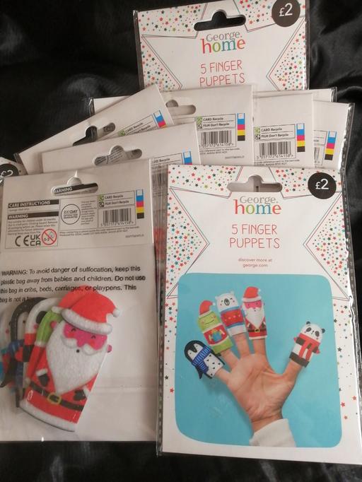 Buy & Sell Dosthill Tamworth - Photos for 5 FINGER PUPPETS. NEW 25P