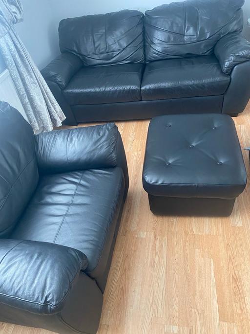 Buy & Sell Treboeth Swansea - Wales - Photos for Black leather suite
