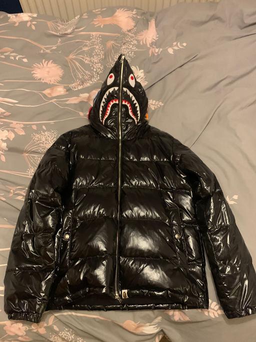 Buy & Sell Eastcote Hillingdon - Photos for A Bathing Ape (BAPE) Shark Puffer Jacket – Bl