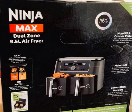 Buy & Sell Upper Edmonton North London - Photos for Brand new in box Ninja Airfryer dual max 9.5l