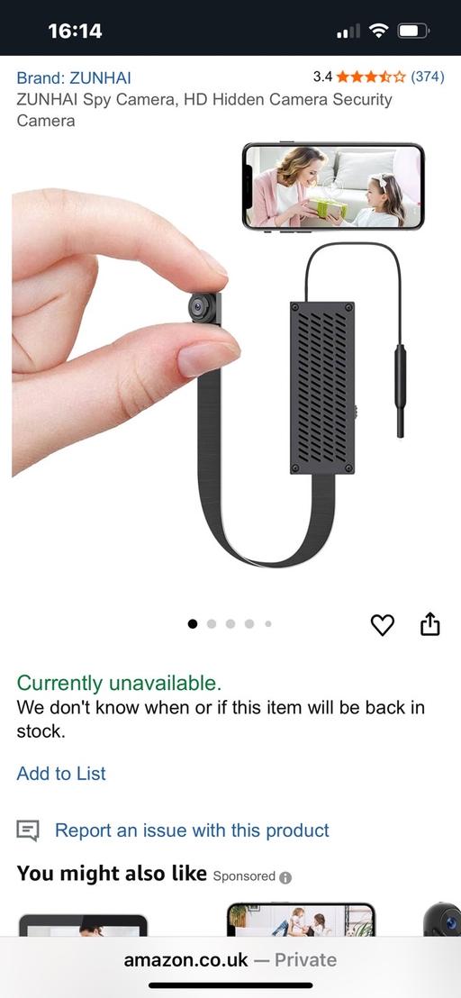 Buy & Sell Wednesfield Wolverhampton - Photos for New mini spy camera