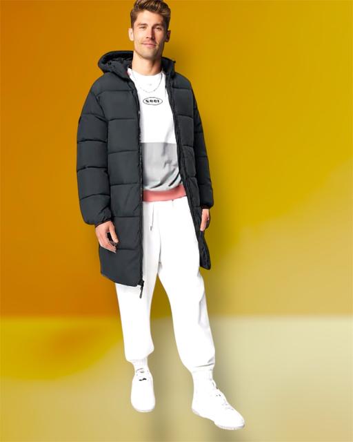 Buy & Sell Lambeth South East London - Photos for Pull & Bear Longline Puffer Coat with Hood