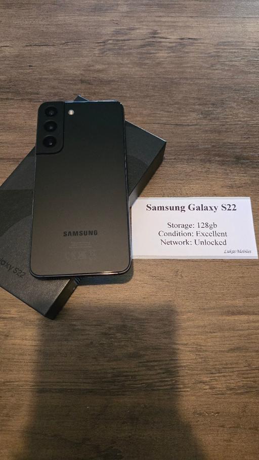 Buy & Sell Anstey Charnwood - Photos for Samsung Galaxy S22 (Black, excellent)
