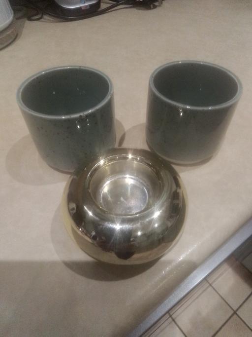 Buy & Sell Streetly Walsall - Photos for THREE GREEN TEALIGHTERS