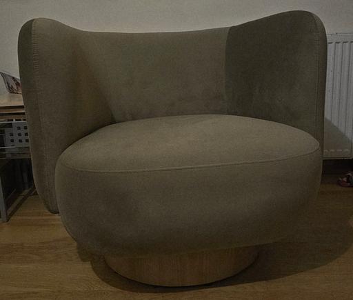 Buy & Sell Thornton Heath Croydon - Photos for Novara Fern Green Swivel Chair