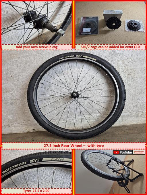 Buy & Sell Oldbury Sandwell - Photos for 27.5 inch rear wheel with tyre