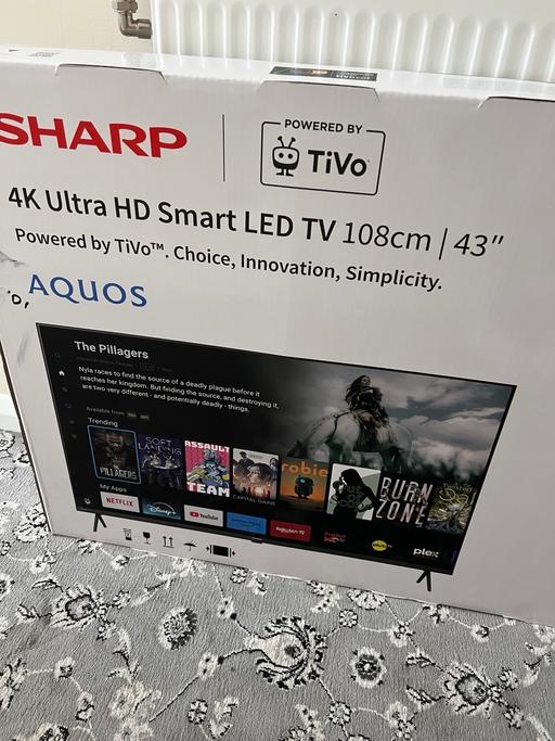 Buy & Sell Queen`s Park North West London - Photos for Sharp 4k ultra HD smart LED TV 43inch