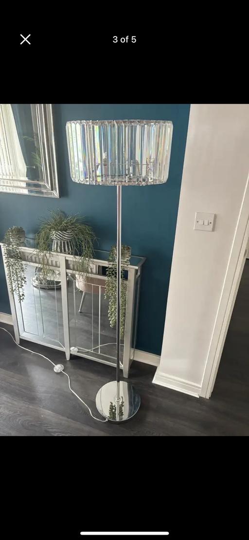 Buy & Sell Millbank Central London - Photos for Chrome and Glass Lamp