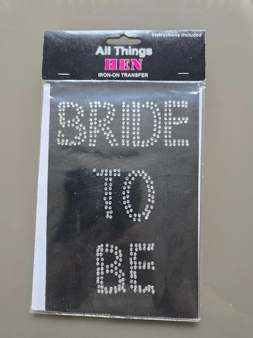 Buy & Sell Rowley Regis Sandwell - Photos for Bride t9 Be ironing on diamantè transfer- new