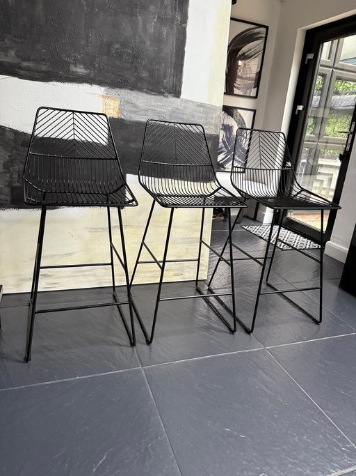 Buy & Sell Netherton Dudley - Photos for Dunelm Siena Bar Stools x3