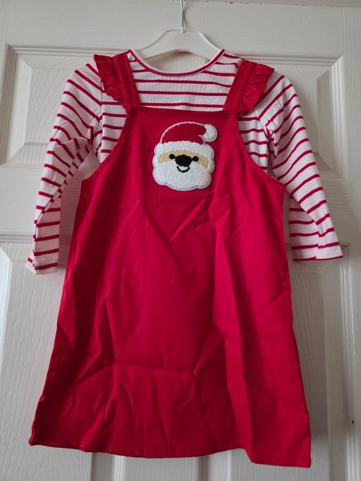 Buy & Sell Blackpool Town Centre Blackpool - Photos for Christmas top & pinafore set age 4 yrs NEW