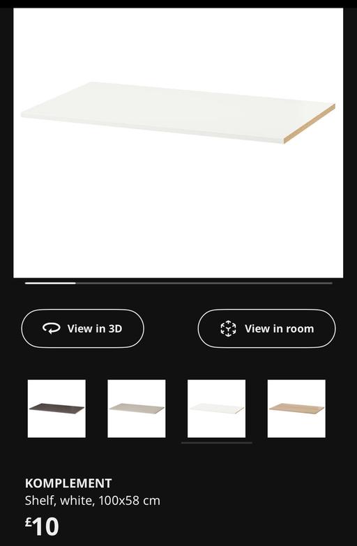 Buy & Sell Stratford East London - Photos for Ikea Komplement Shelves