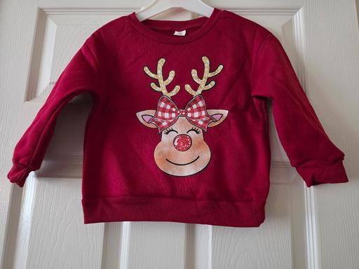 Buy & Sell Blackpool Town Centre Blackpool - Photos for Reindeer sweatshirt age 4 yrs NEW