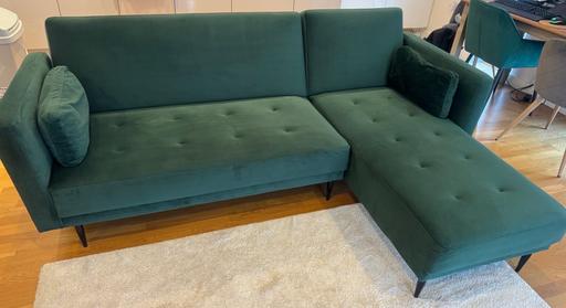 Buy & Sell Brentford Hounslow - Photos for Hunter green sofa bed