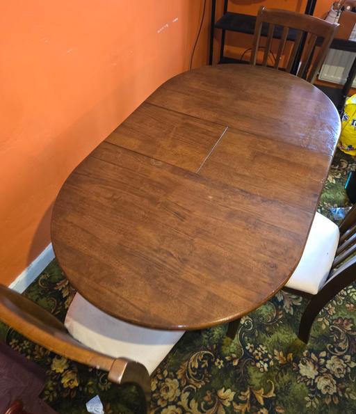 Buy & Sell Bells Mill Dudley - Photos for Oval Extending Dinner Table and Chairs