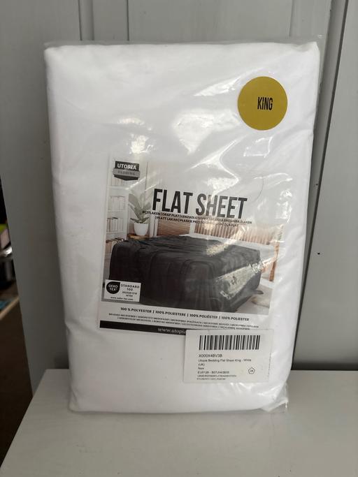 Buy & Sell Duckmanton Chesterfield - Photos for Utopia flat sheet