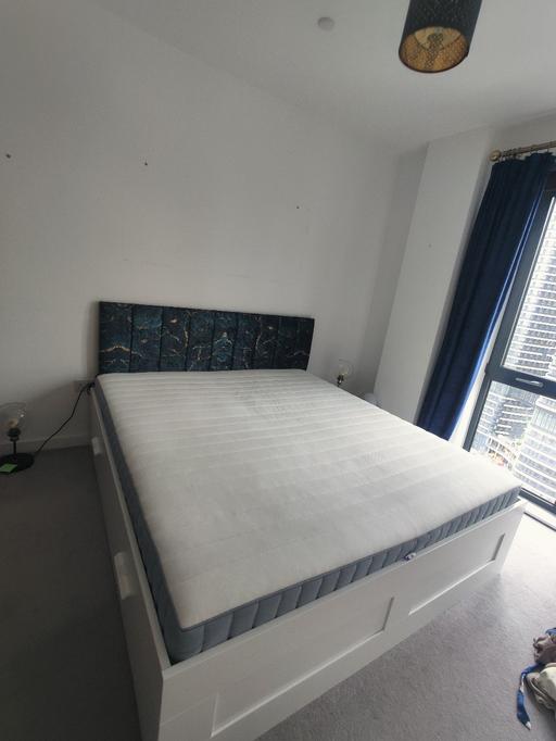 Buy & Sell East India East London - Photos for Super king bed with headboard and mattress