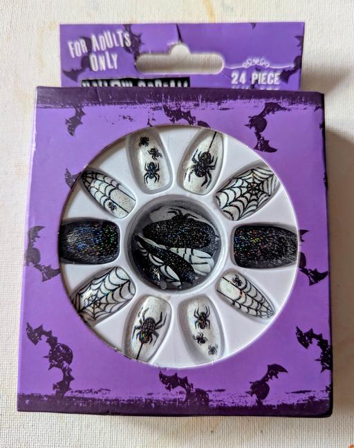 Buy & Sell Georgetown Blaenau Gwent - Photos for 🎃 Halloween 24 piece nails set with glitter