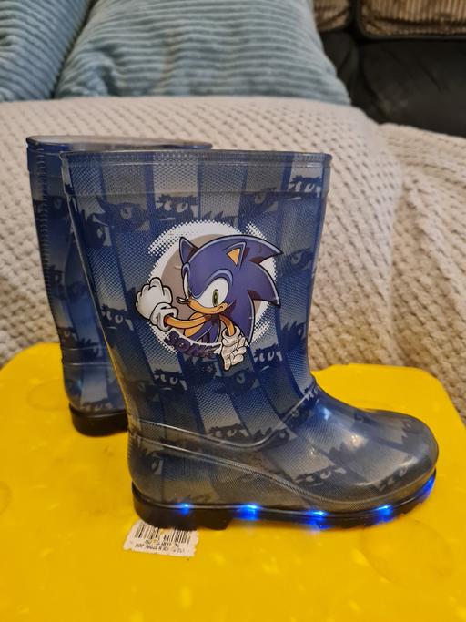 Buy & Sell Weoley Castle Birmingham - Photos for Boys Sonic wellies size 10