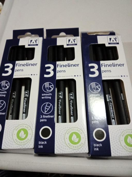 Buy & Sell Horncastle East Lindsey - Photos for 3 boxes of Fineliner pens sets