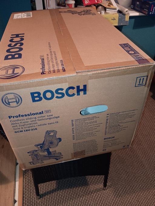 Buy & Sell South Harrow Harrow - Photos for Bosch GCM 18v -216 mitre saw kit