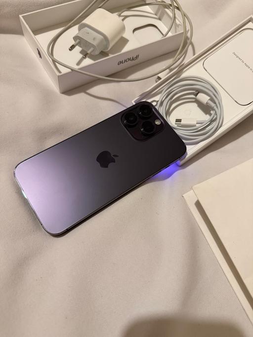 Buy & Sell Manor Park East London - Photos for Iphone 14 pro max 128gb Deep Purple