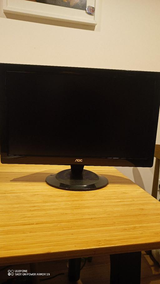 Buy & Sell Bletchley Milton Keynes - Photos for AOC 20″ LCD Monitor (VGA) – Fully Working