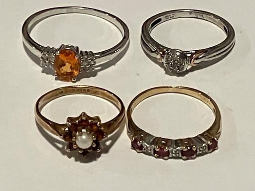 Buy & Sell Yeovil Somerset - Photos for 4x9ct gold rings fully hallmarked 375