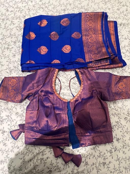 Buy & Sell Hayes Hillingdon - Photos for Blue saree silk
