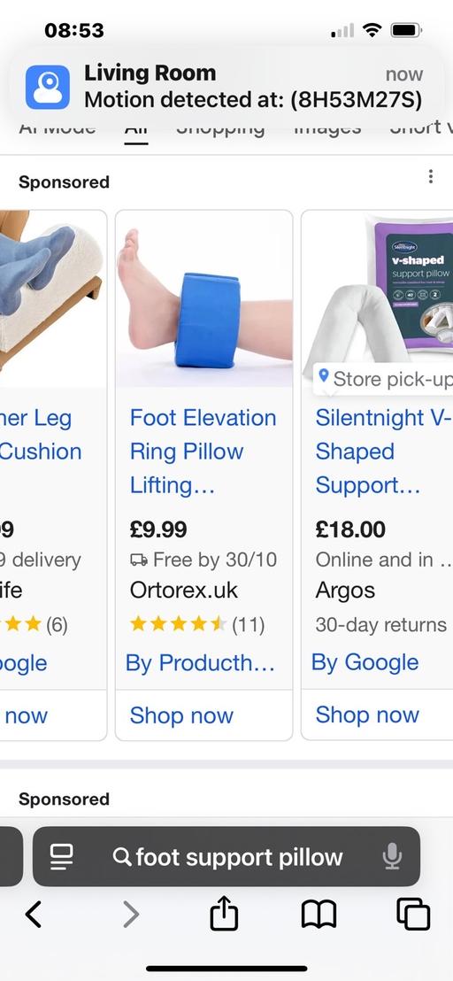 Buy & Sell Wednesfield Wolverhampton - Photos for New foot rest pillow