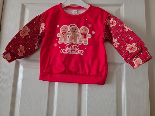 Buy & Sell Blackpool Town Centre Blackpool - Photos for Gingerbread men sweatshirt age 4 yrs NEW