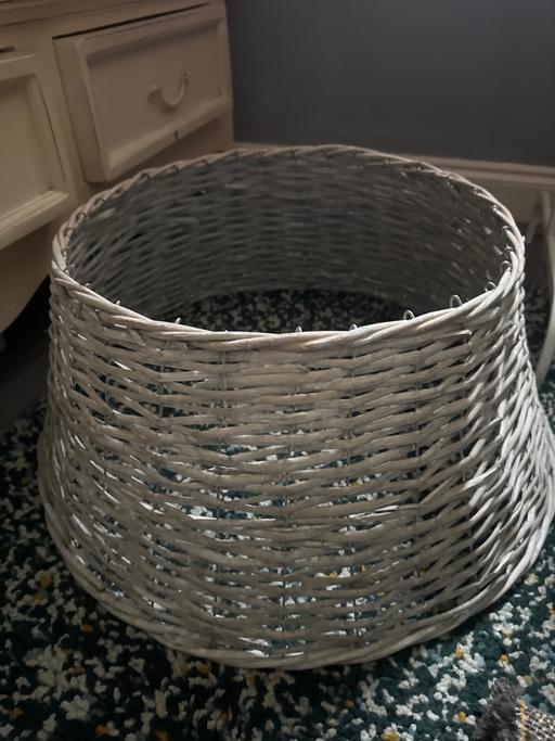 Buy & Sell Kings Norton Birmingham - Photos for Christmas tree skirt wicker grey