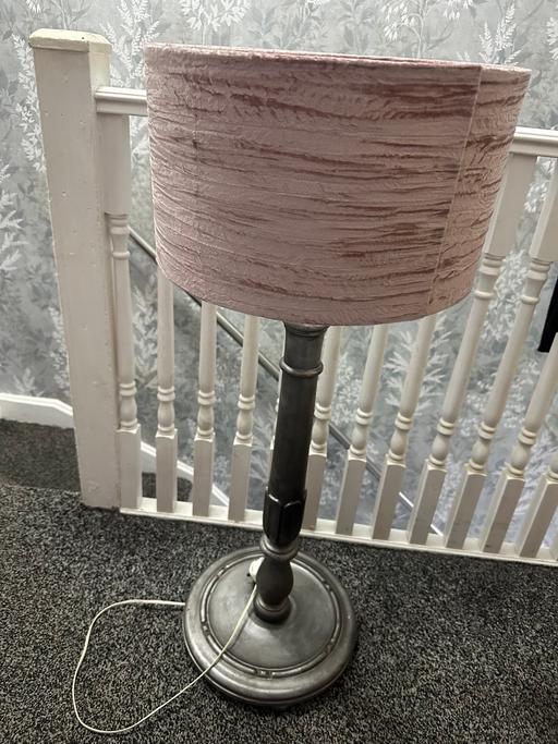 Buy & Sell Longley Sheffield - Photos for Standard lamp pink n grey