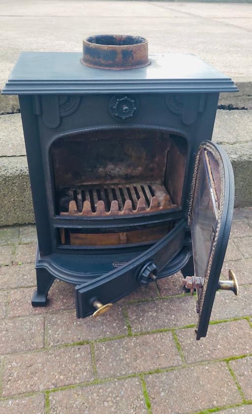 Buy & Sell Wollaston Dudley - Photos for Black log burner fire.