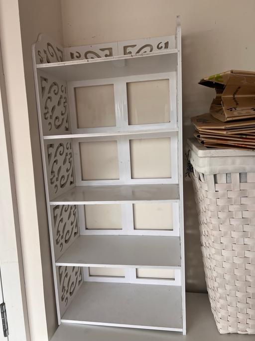 Buy & Sell Redhill Reigate and Banstead - Photos for White 4 tier shoe storage