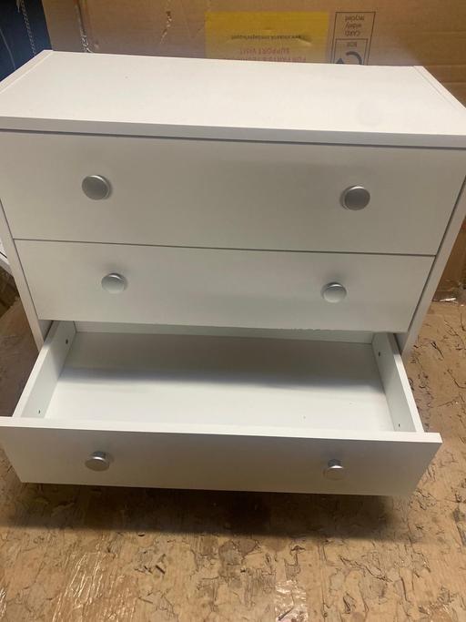 Buy & Sell Coventry City Centre Coventry - Photos for 3 drawers chest-White