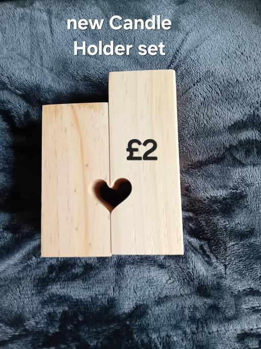 Buy & Sell Staincliffe Kirklees - Photos for Brand New wooden candle holder