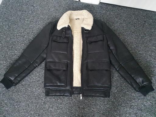 Buy & Sell Rednal Birmingham - Photos for River Island Faux Leather Flight Jacket
