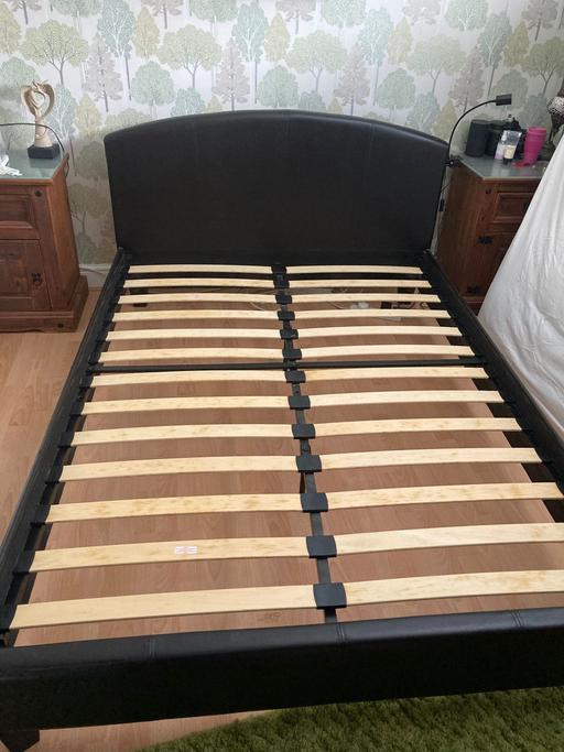 Buy & Sell Selly Oak Birmingham - Photos for dark brown double bed frame