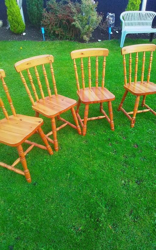 Buy & Sell Swinley Wigan - Photos for SET OF PINE CHAIRS