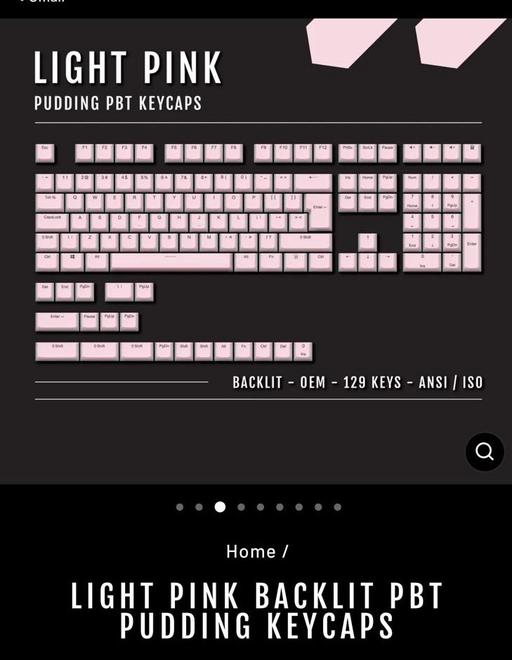 Buy & Sell Longley Sheffield - Photos for Pink keyboard keys