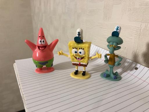 Buy & Sell Farington Moss South Ribble - Photos for SpongeBob, Patrick & Squidward - Figures