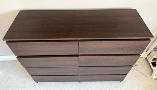 Buy & Sell Sutton South West London - Photos for Abril Wenge 8 Chest of Drawers